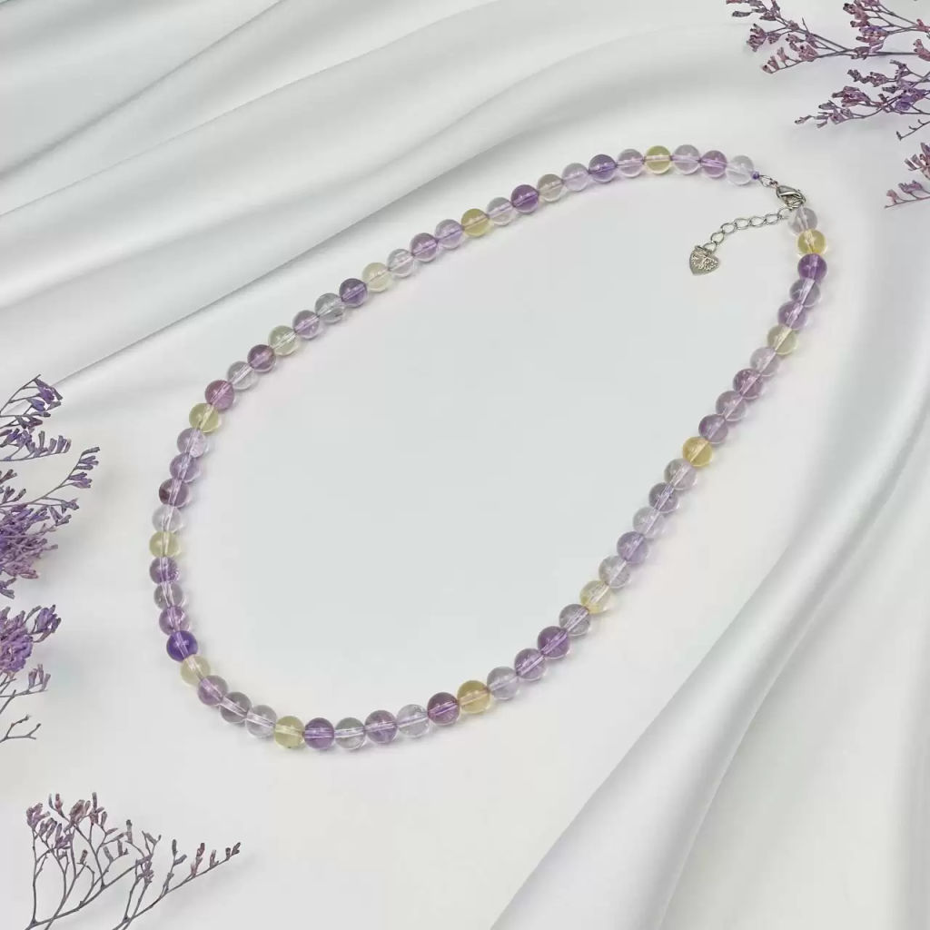 Бусы из Аметрина - Радуга самоцветов фото 2