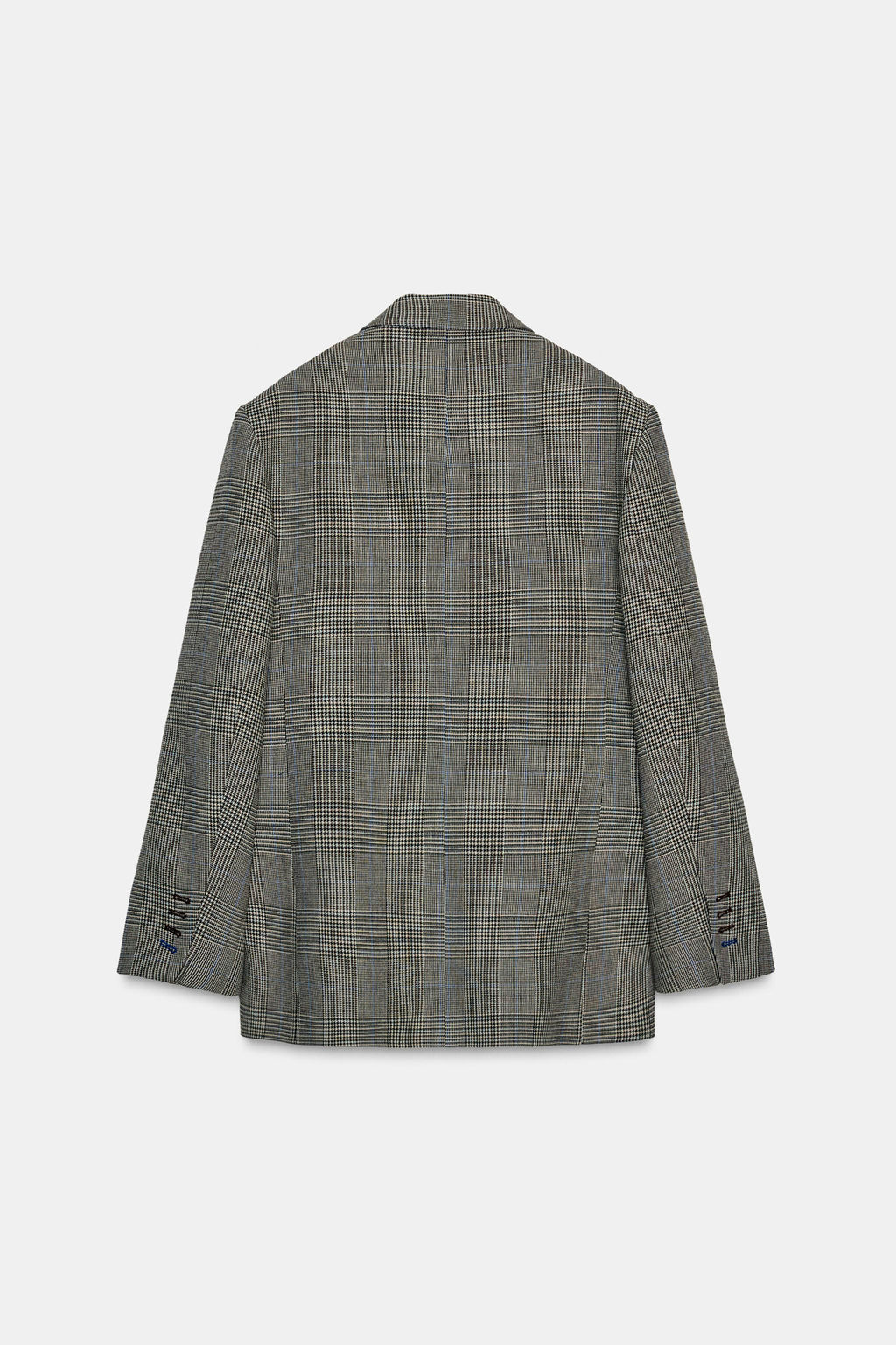 CHECK WOOL BLEND BLAZER ZW COLLECTION - Zara фото 7