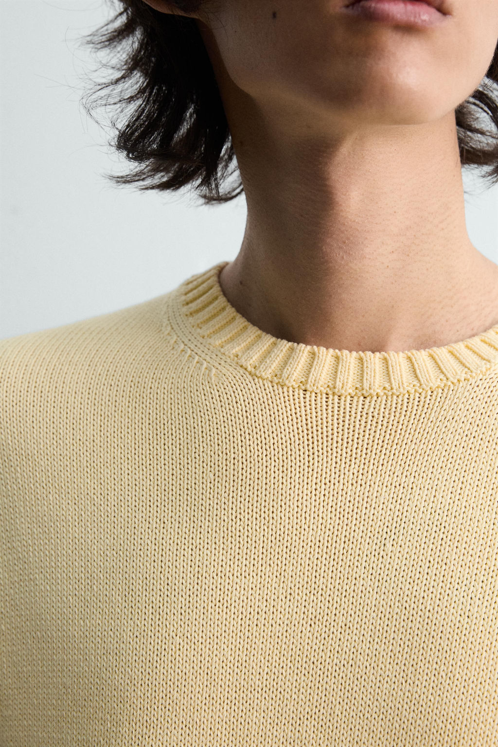 TEXTURED COTTON JUMPER - Zara фото 16