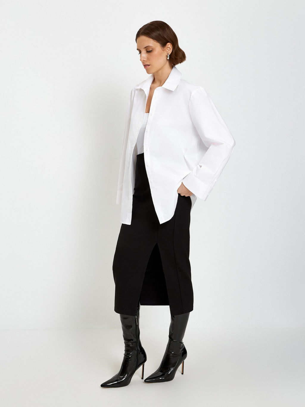 10200260552 Блузка жен. Asado белый - Concept club фото 2