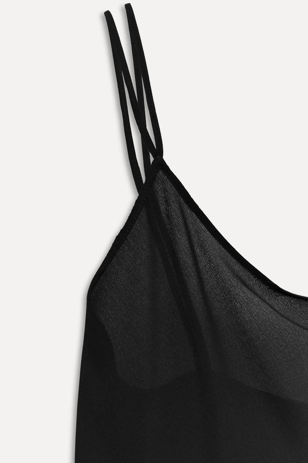 SILK CAMISOLE TOP 50TH ANNIVERSARY - Zara фото 4
