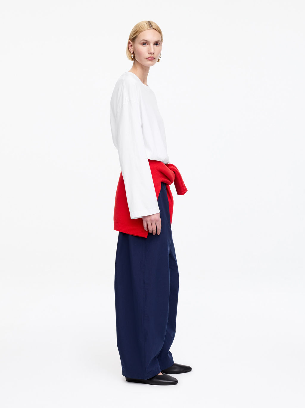 Camiseta de manga larga relaxed fit - H&m фото 8