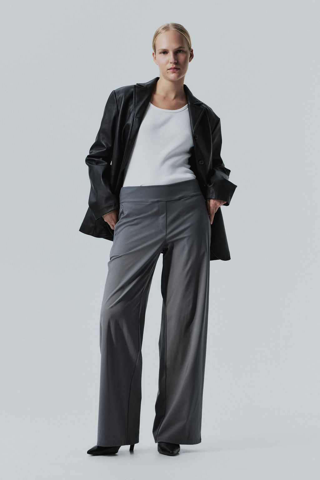 Pantal?n ancho Four-way stretch - H&m фото 10