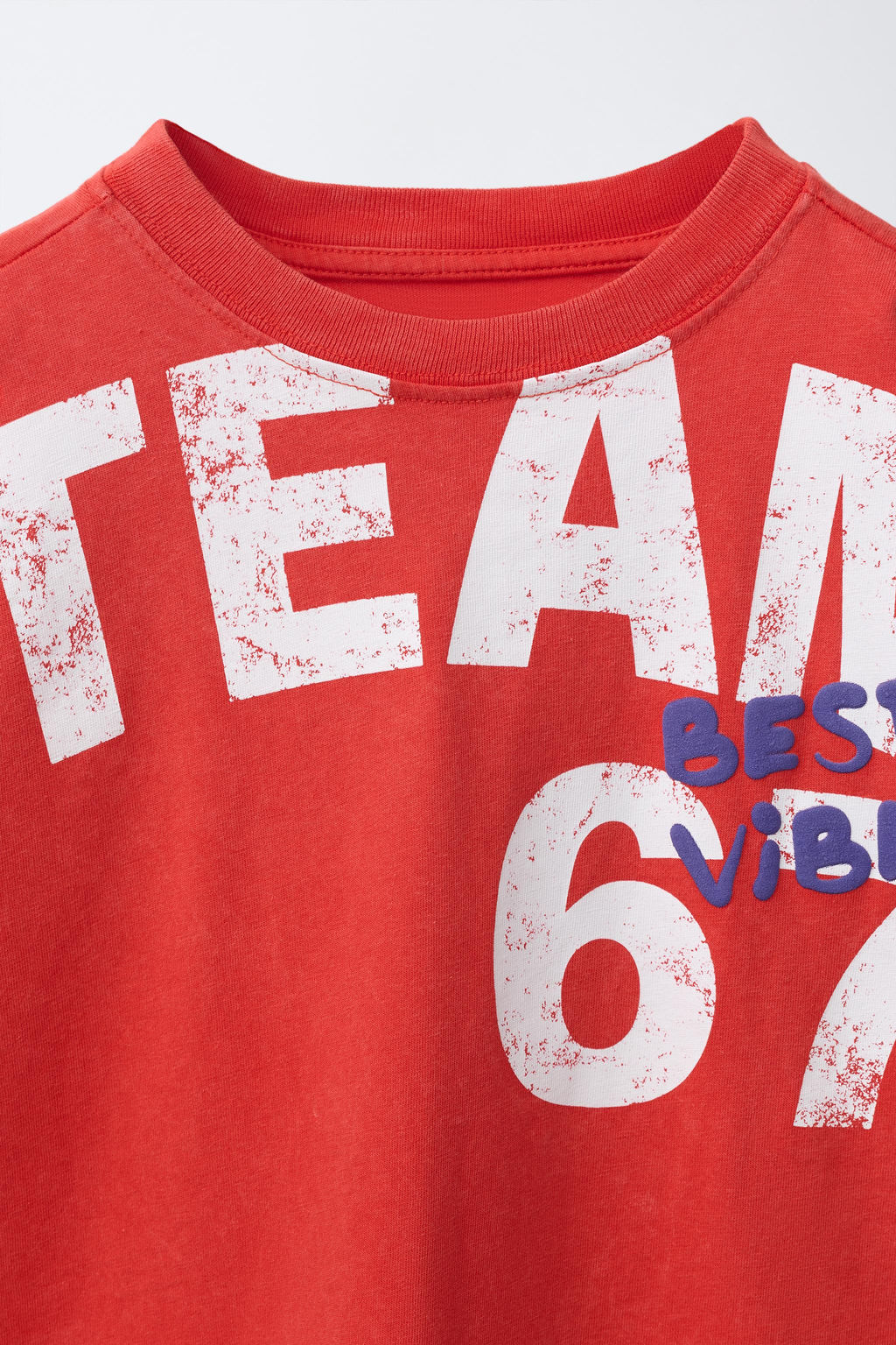 CAMISETA ESTAMPADA TEAM SIX SEVEN / Rojo