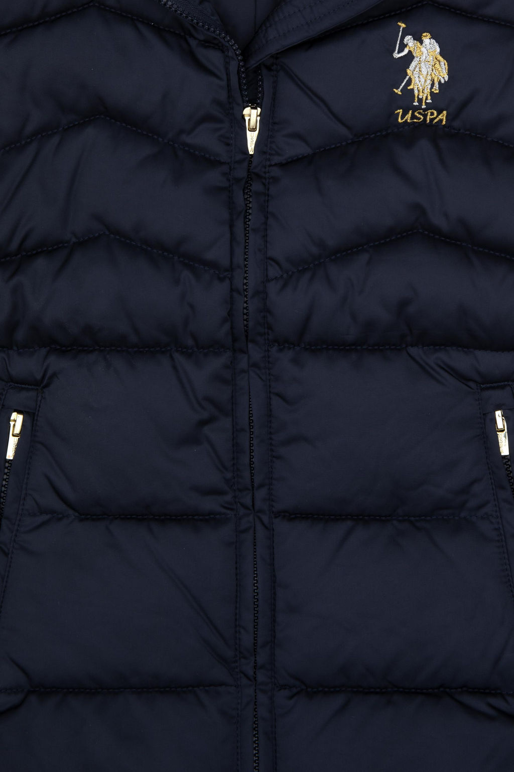 K_z _ocuk Lacivert _i_me Yelek Sepette S_rpriz _ndirim - U.s. polo assn фото 4