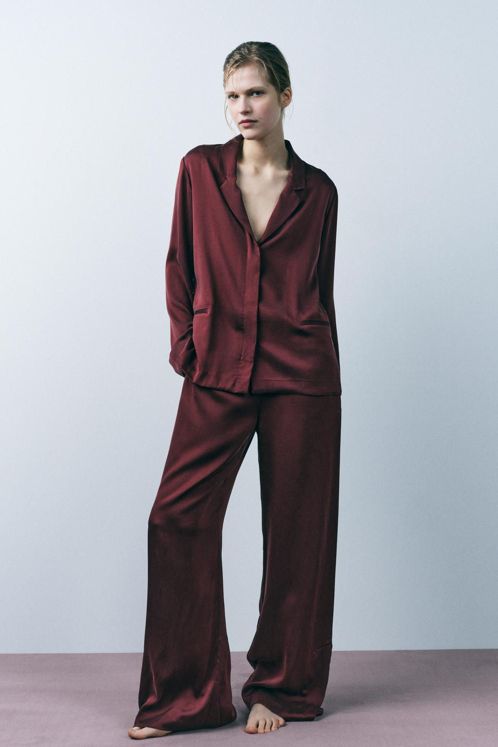 SILK PYJAMA TROUSERS