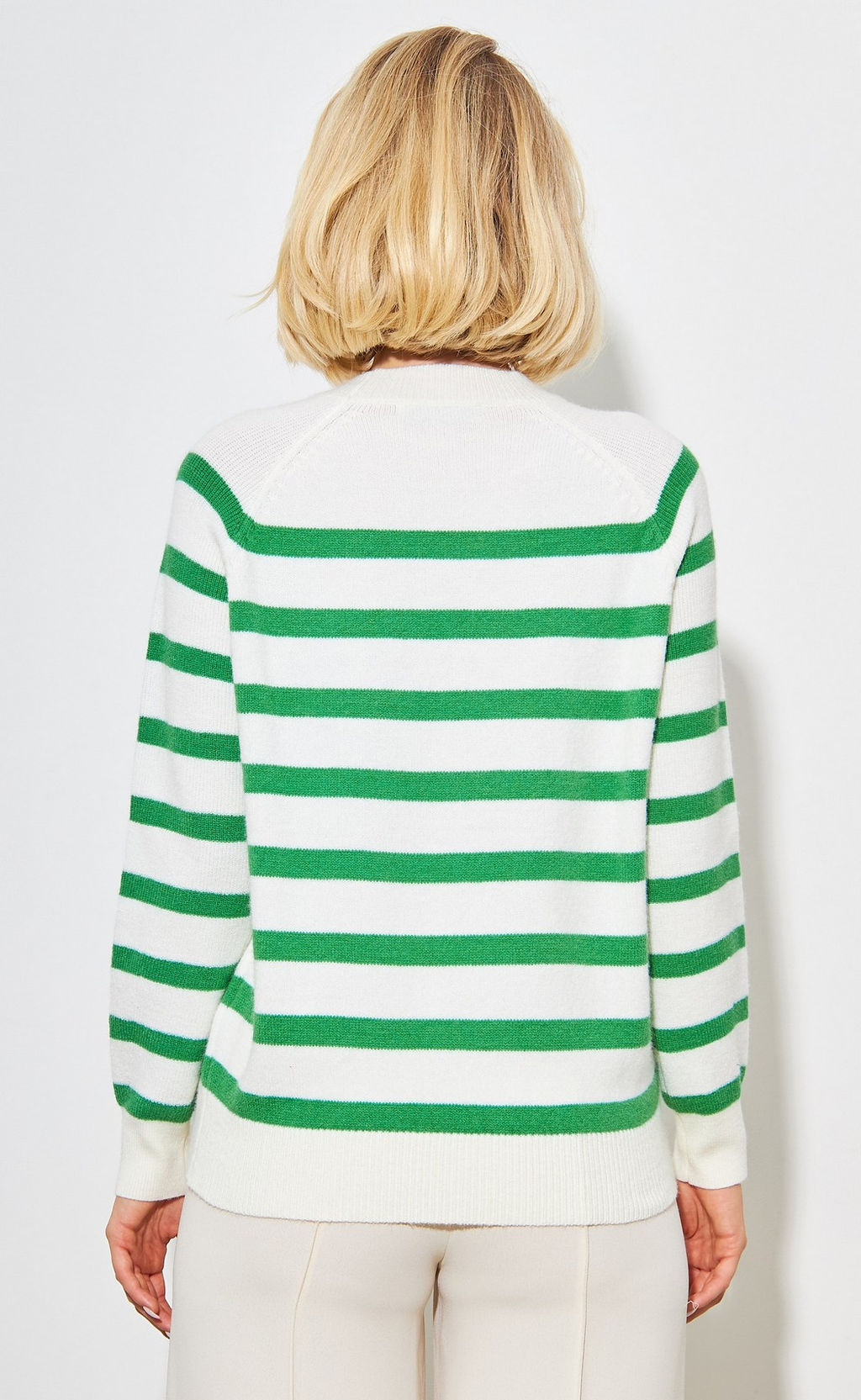 Джемпер F322-15120 milk-green - Fine joyce фото 8