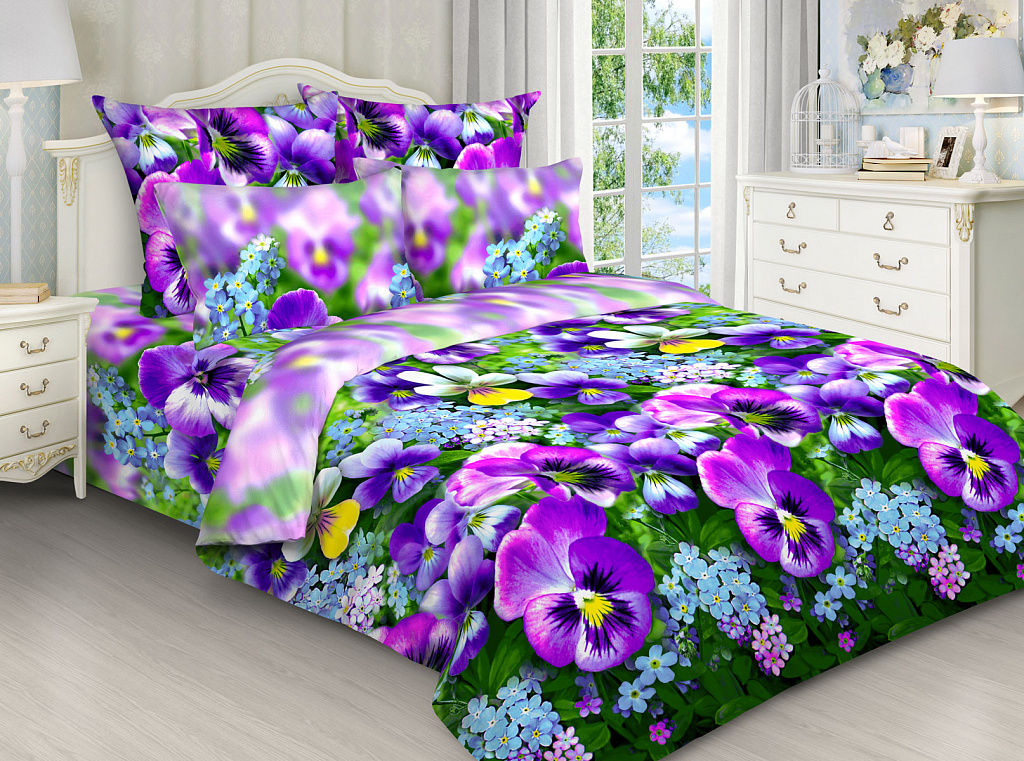 Постельное белье из бязи 3028 Семейный