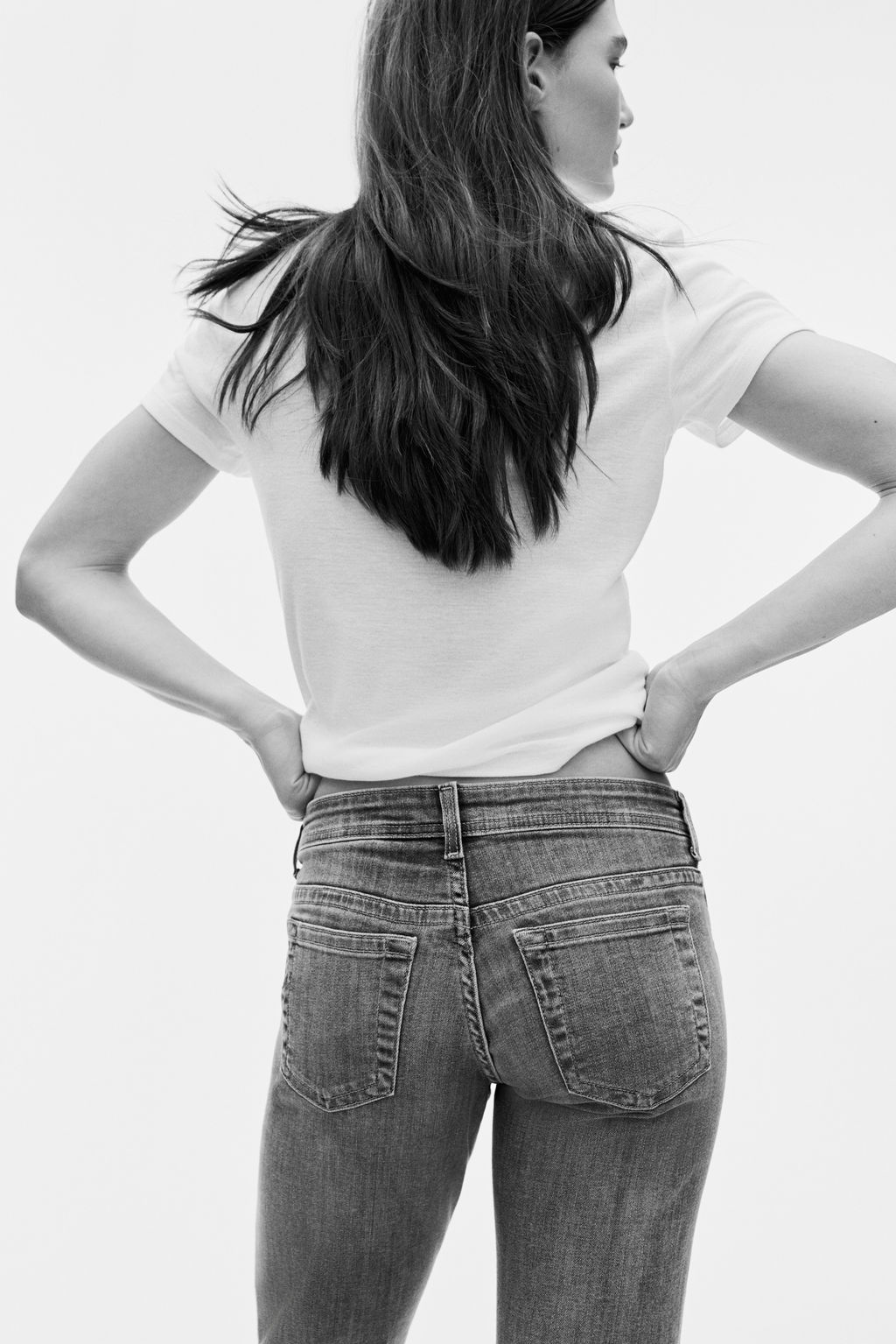Flared Leg Ultra Low Waist Jeans - H&m фото 6