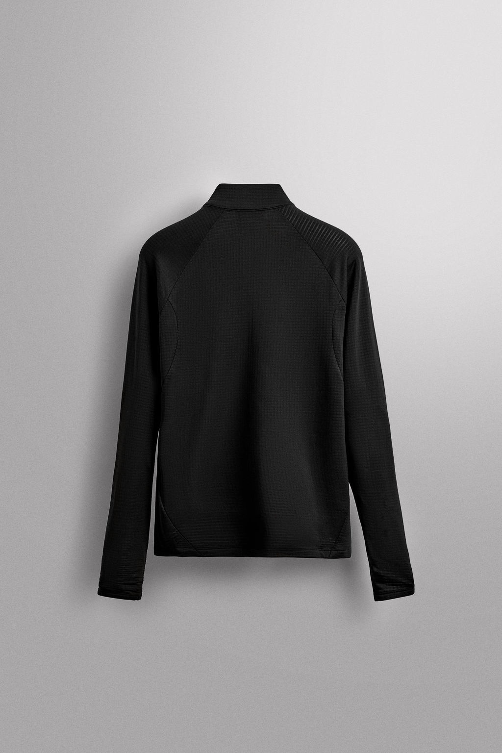 SUDADERA CUELLO CREMALLERA POLARTEC  / Negro - Zara фото 8