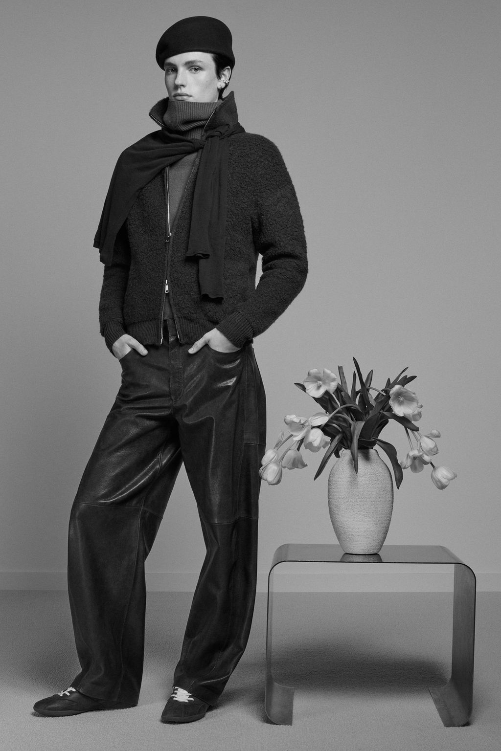 95% WOOL HIGH NECK JUMPER