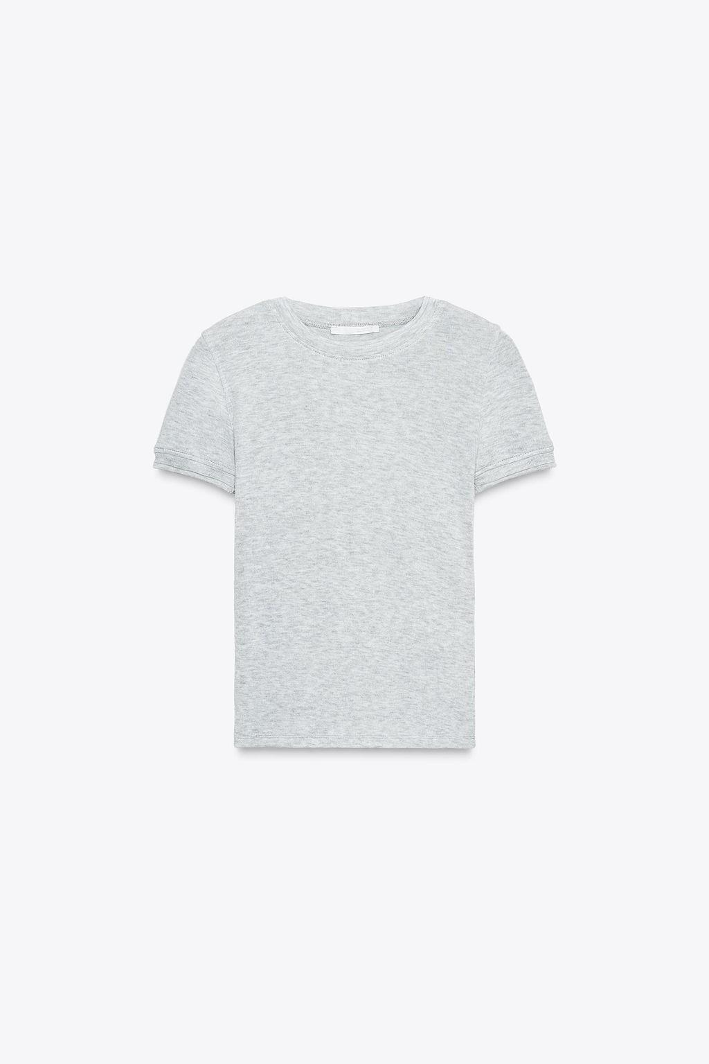 SOFT SHORT SLEEVE T-SHIRT - Zara фото 4