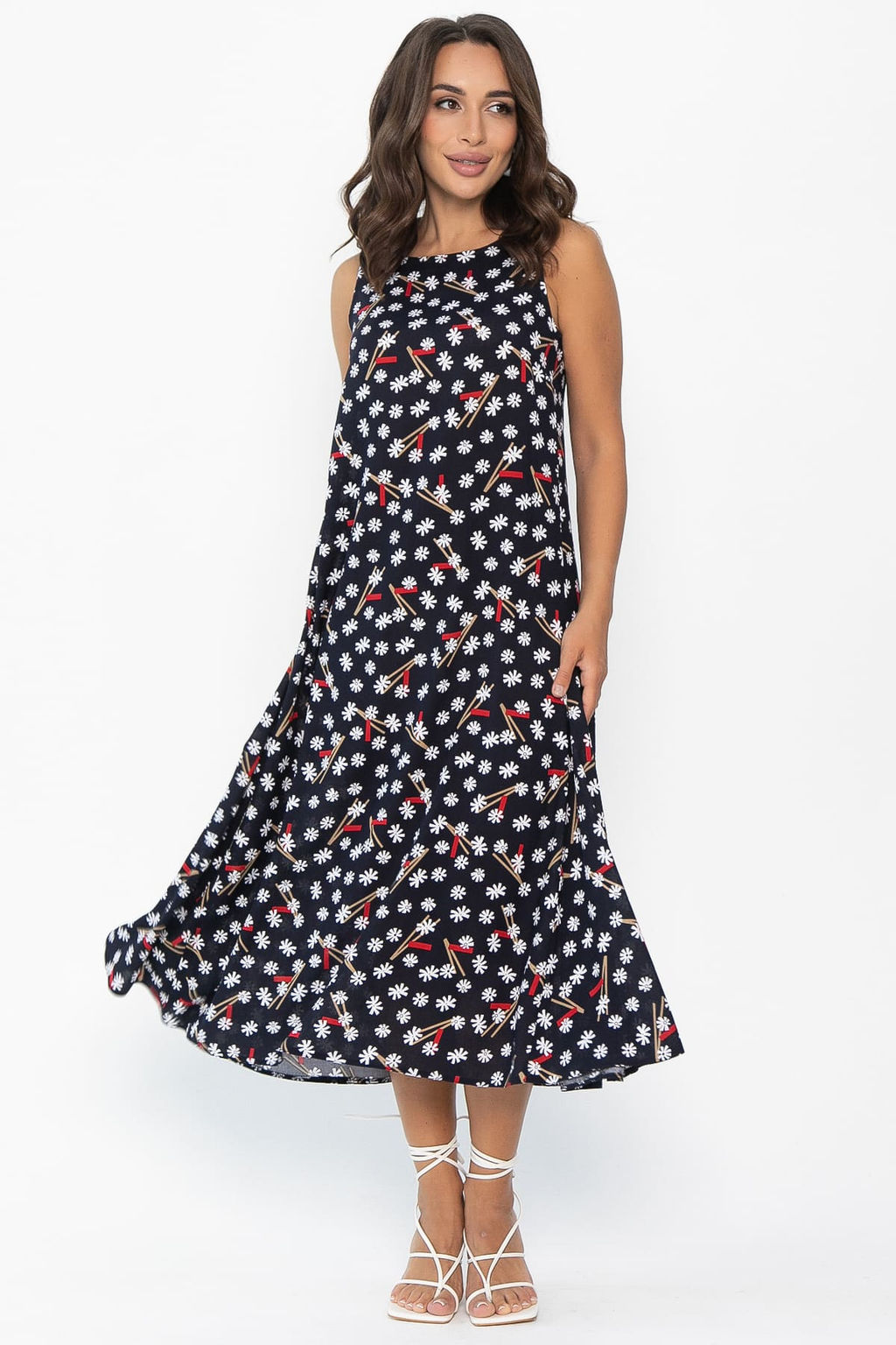 Сарафан Кампари штапель - Lt collection фото 14