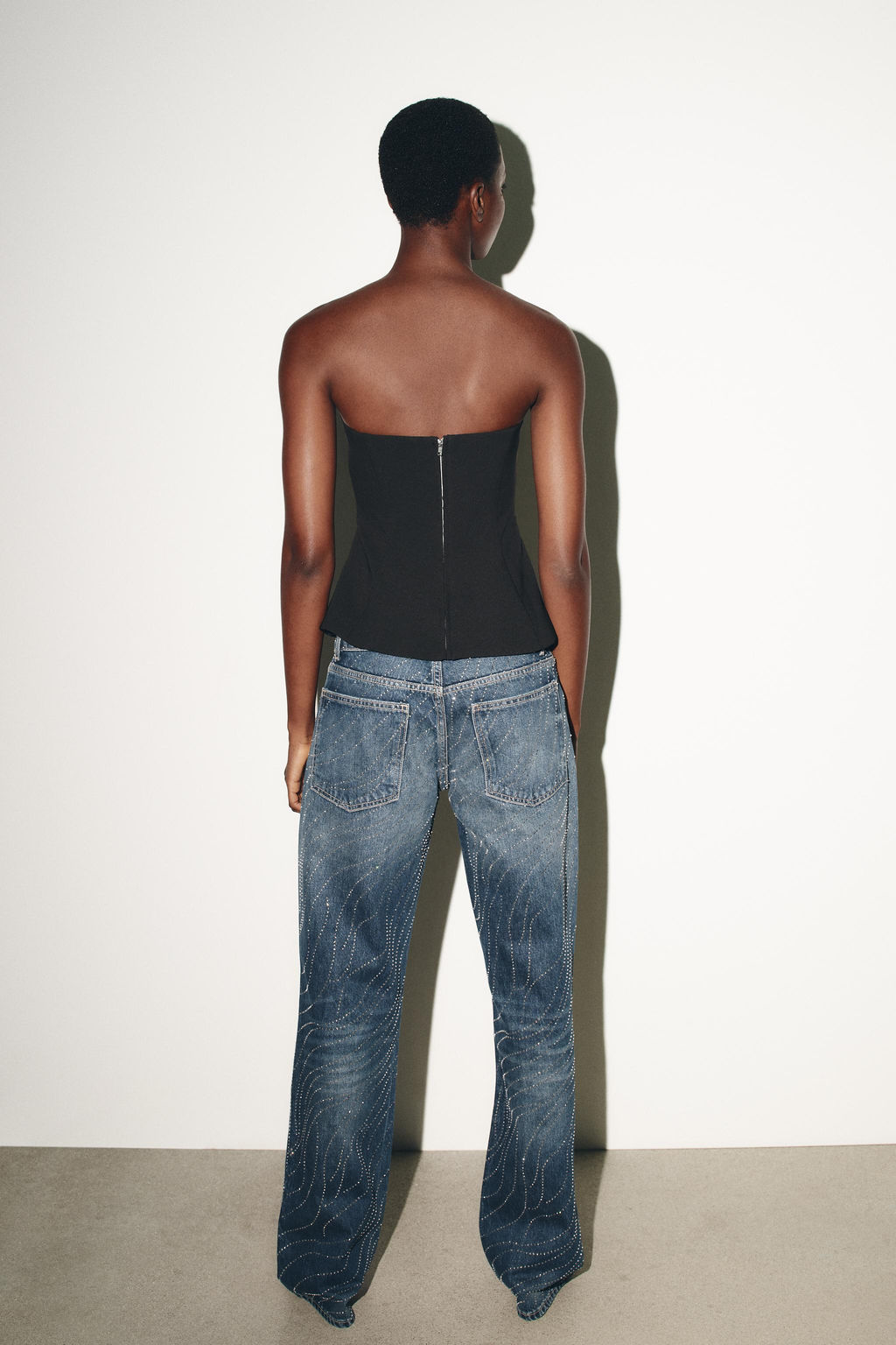 SPARKLING BANDEAU TOP - Zara фото 4