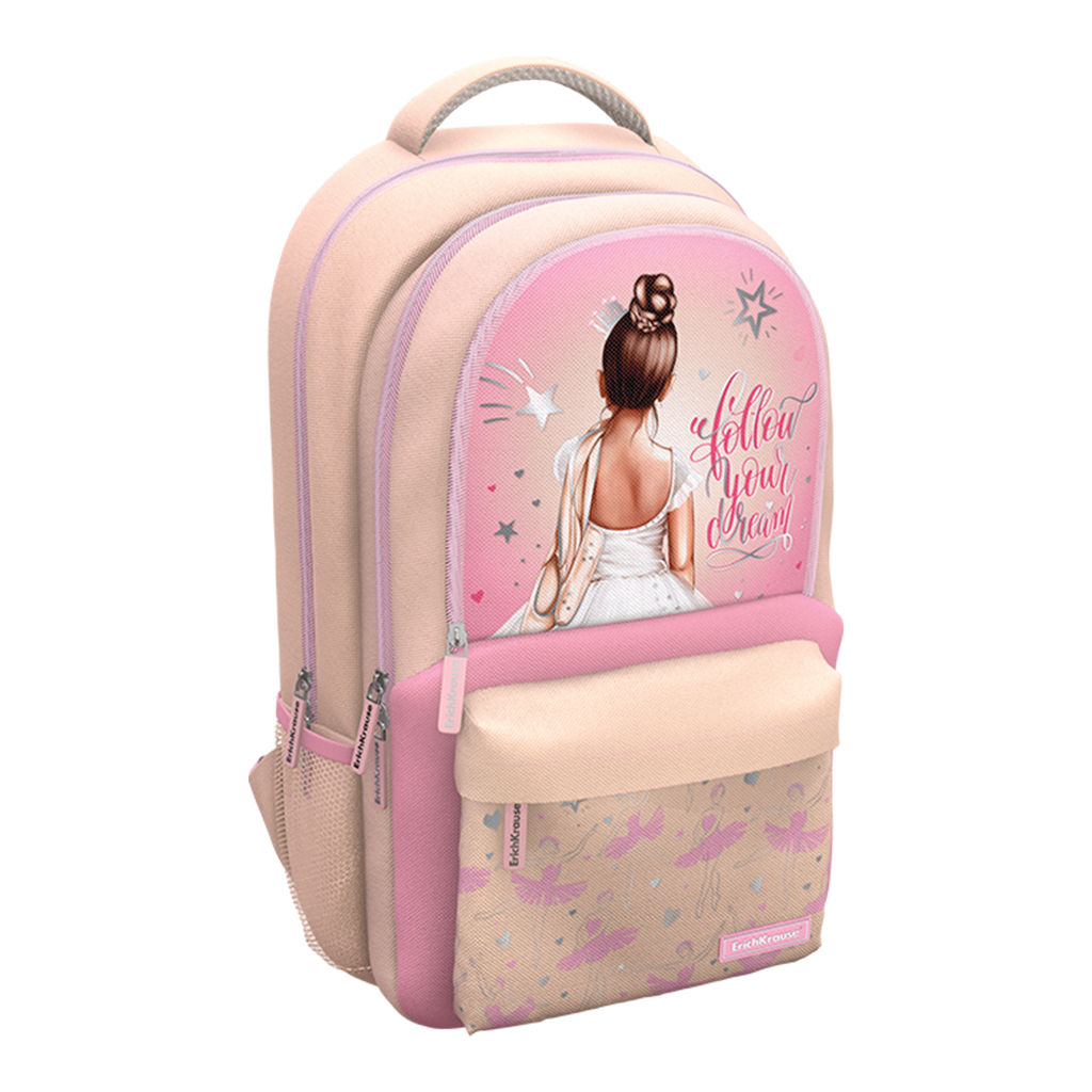 АКЦИЯ Цена за 1 шт. Рюкзак ErichKrause ActiveLine Ergoback с тремя отделениями 22L Pointes