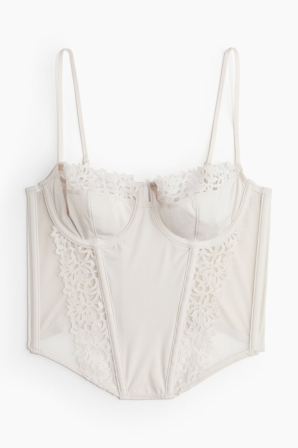 Bustier bordado sin relleno - H&m фото 4