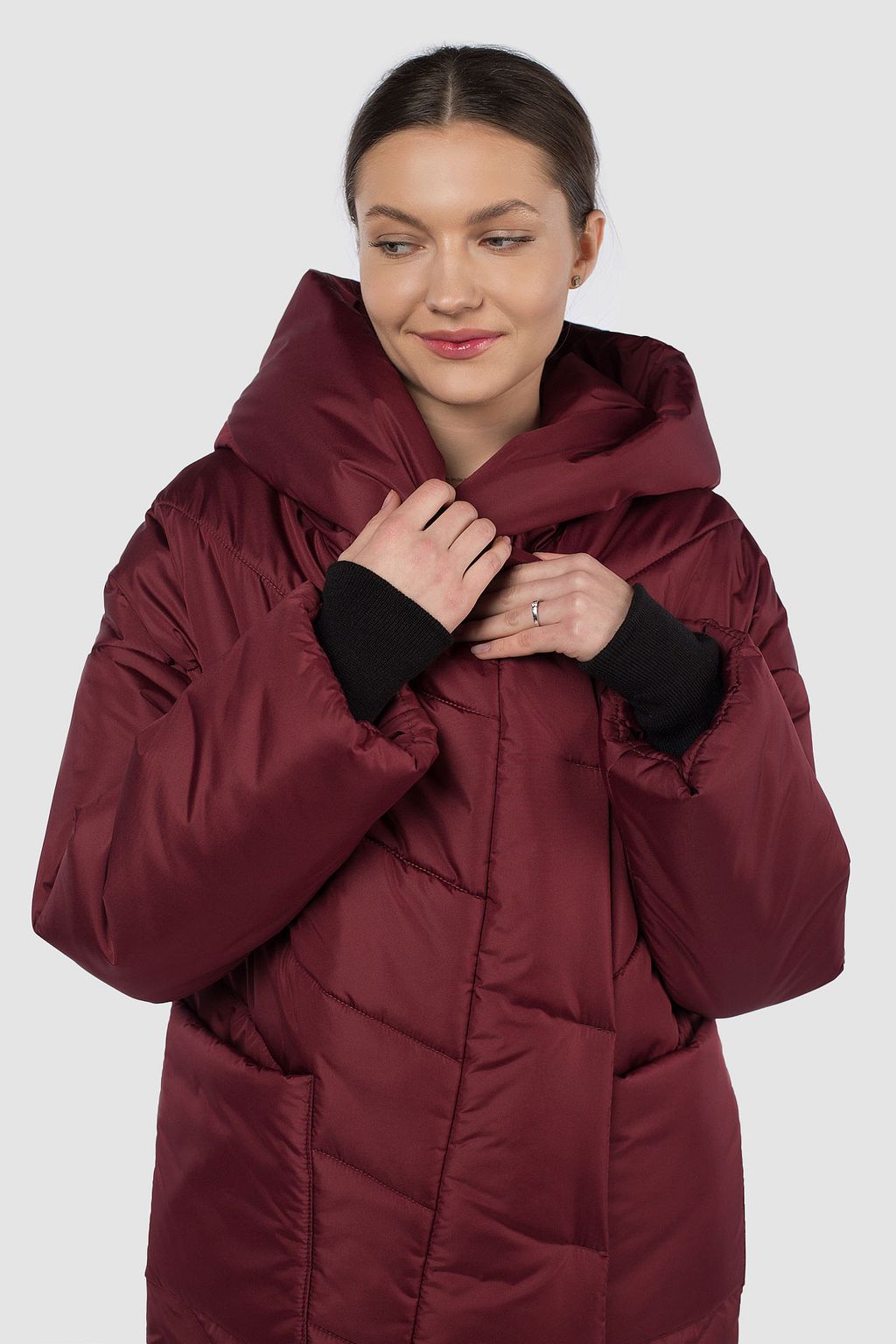 Куртка женская зимняя (синтепон 300) - Империя пальто фото 11