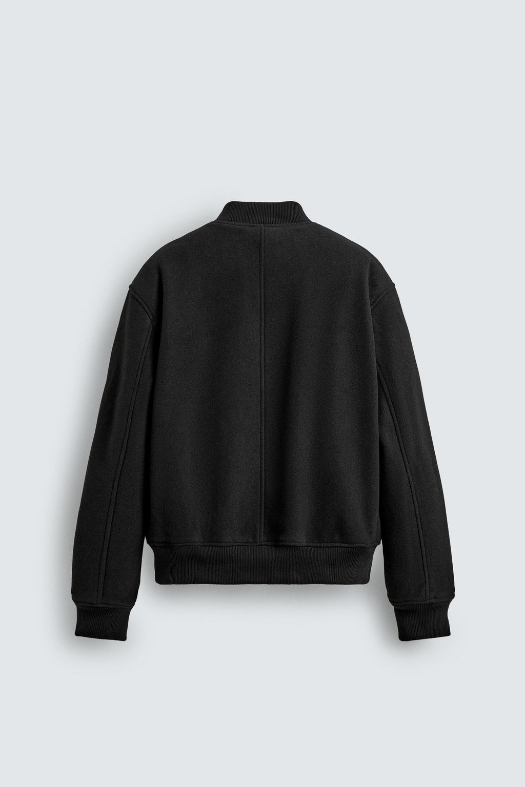 CAZADORA BOMBER COMBINADA / Negro - Zara фото 8