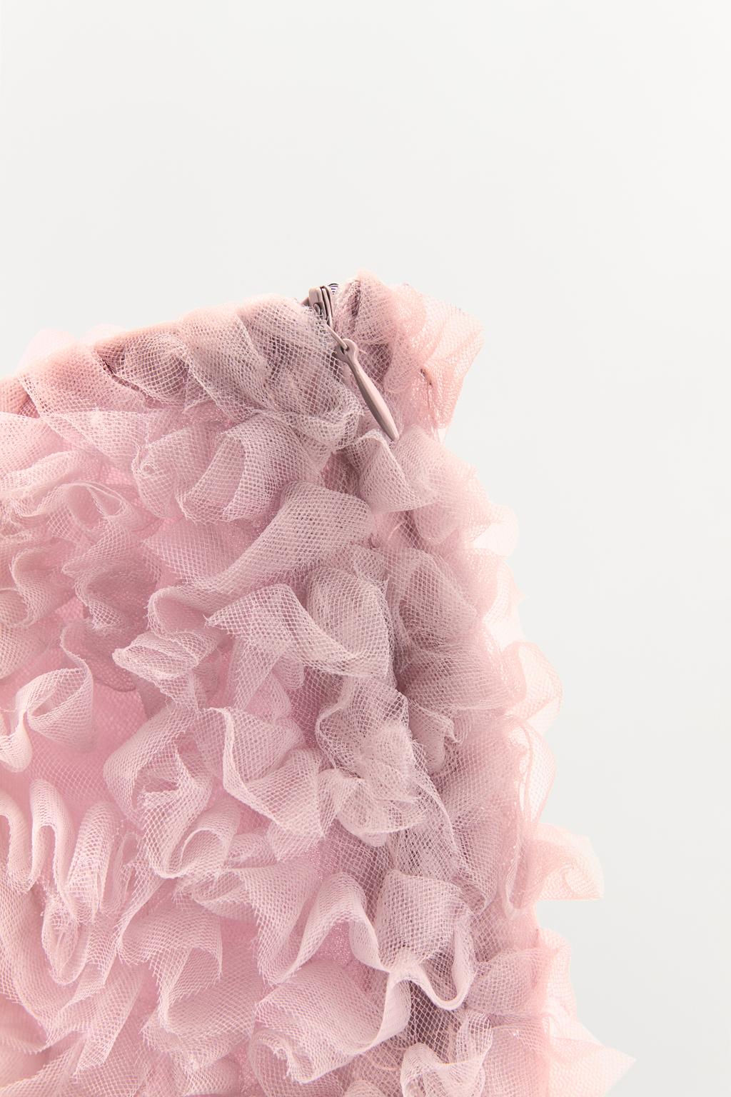 VOLUME TULLE SHORTS - Zara фото 6