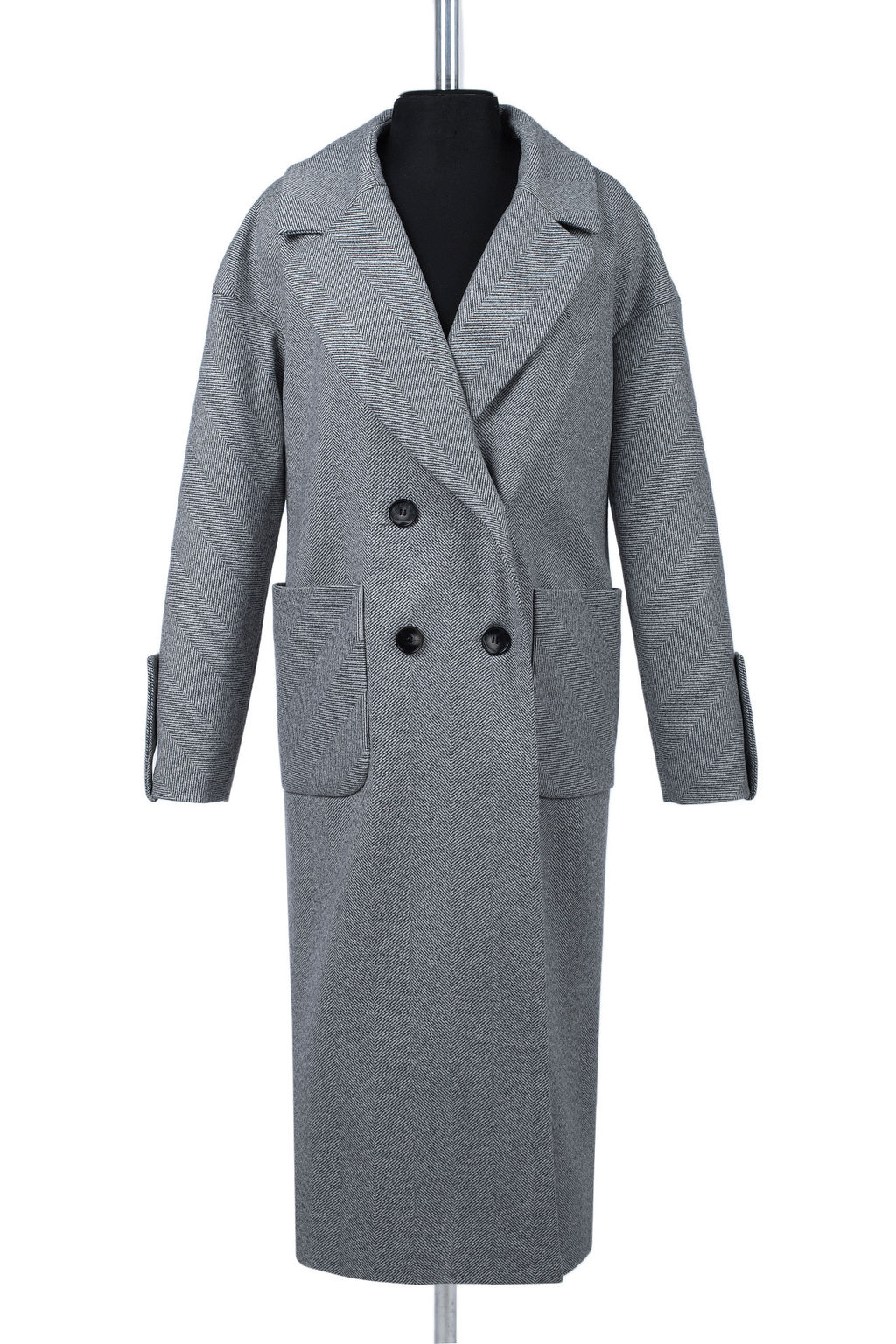 01-12273 Пальто женское демисезонное (пояс)