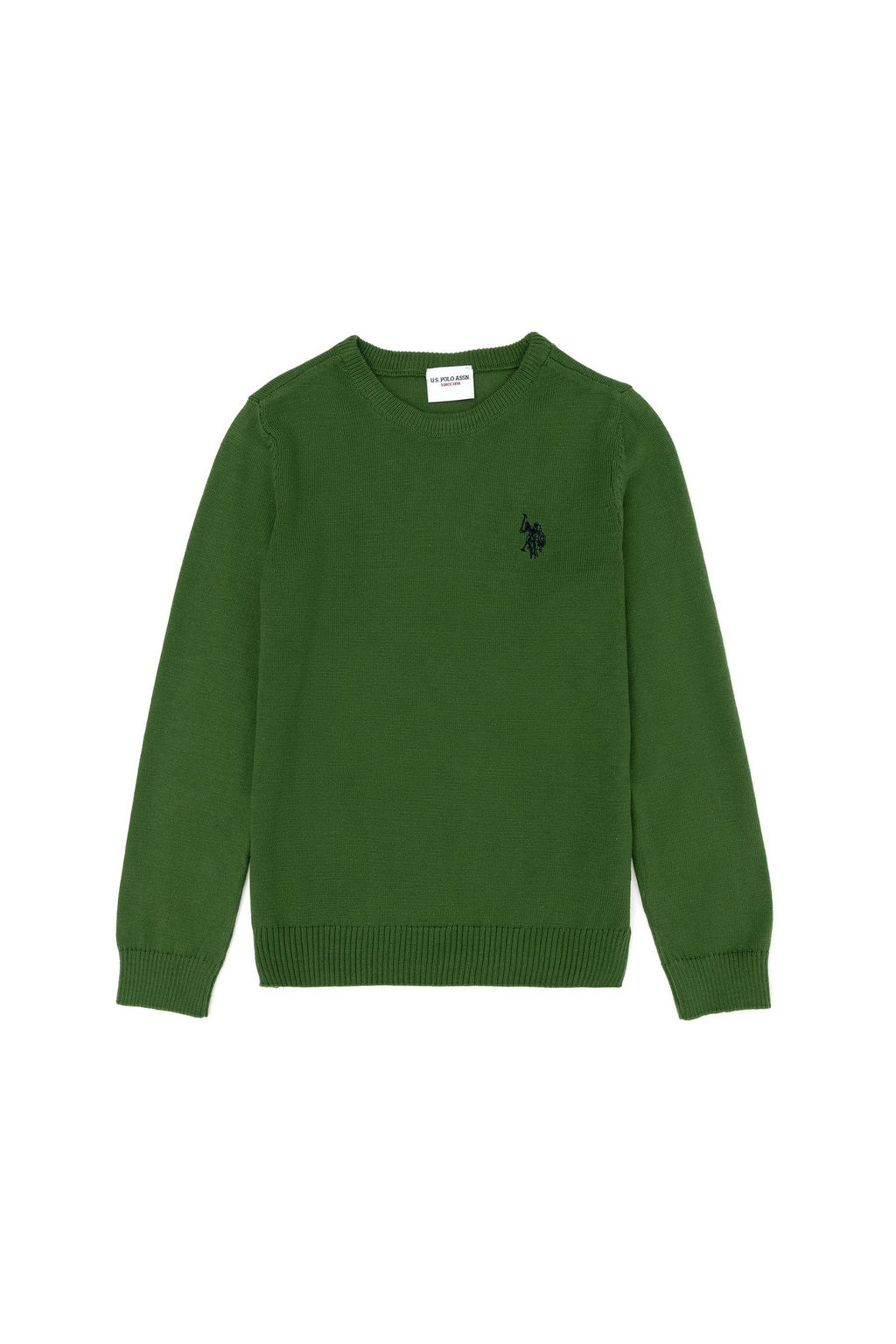 U. S. Polo Assn Зеленый базовый свитер для мальчика - U.s. polo assn фото 7