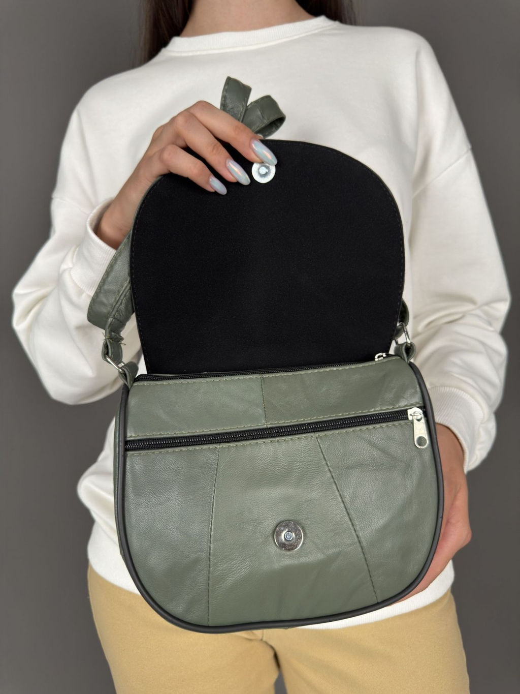 Сумка женская из телячьей кожи