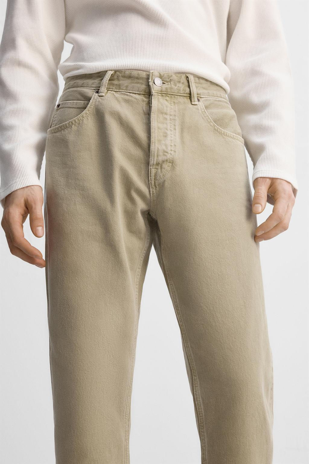 STRAIGHT-FIT REGULAR JEANS - Zara фото 11
