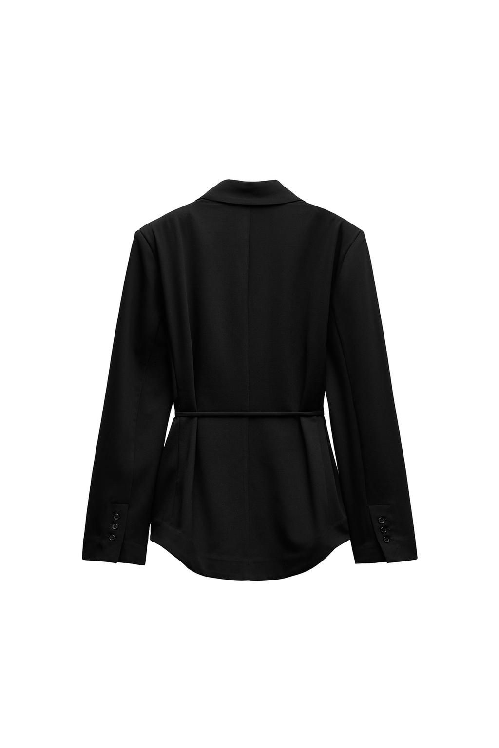 BLAZER WITH BELT - Zara фото 5