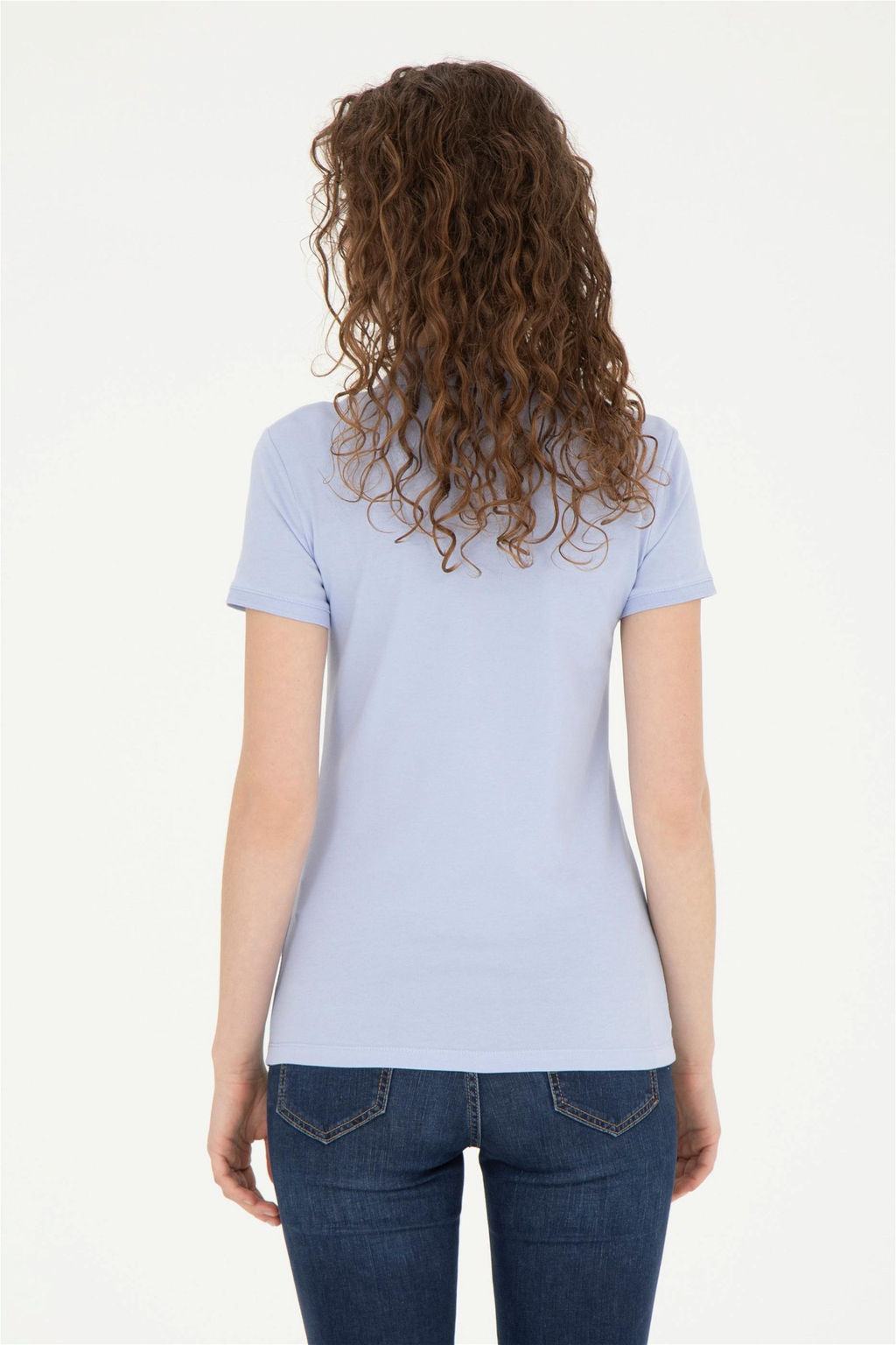 Kad_n Mavi Polo Yaka Ti__rt - U.s. polo assn фото 5