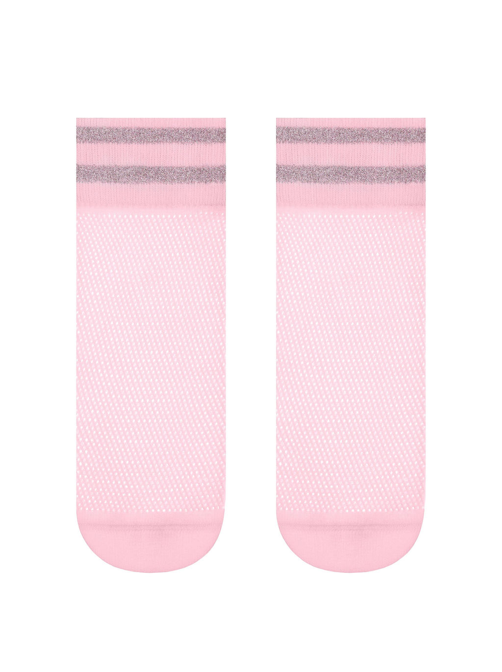 Цена за 2 пары. Носки Классические CONTE FANTASY (короткие, люрекс) 17С-122СП light pink - Conte elegant фото 2