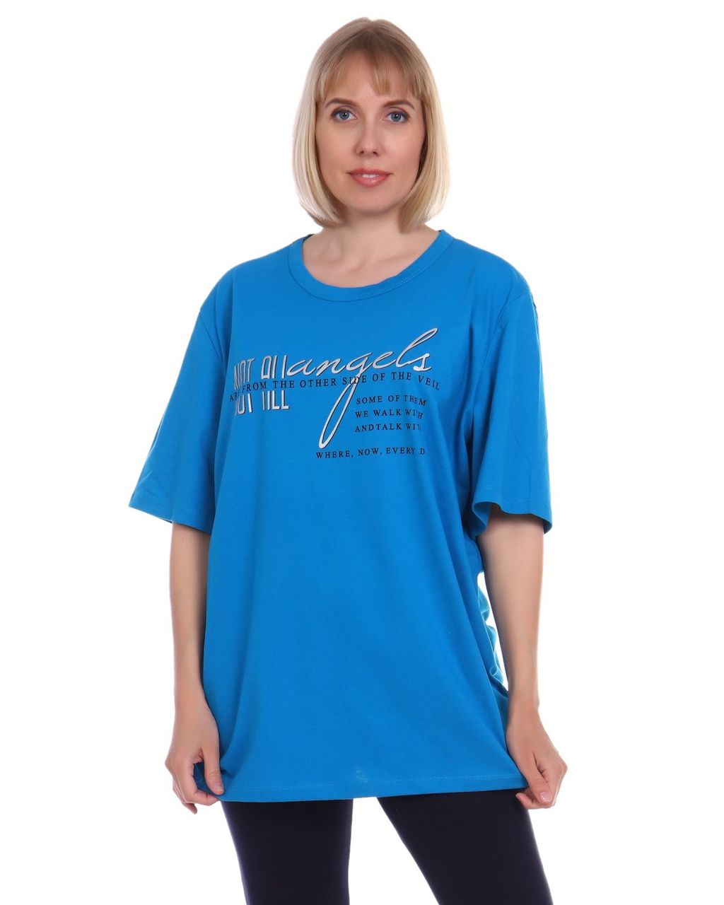 Б0771 Футболка женская кулирка коричневый - АстраТекстиль фото 4