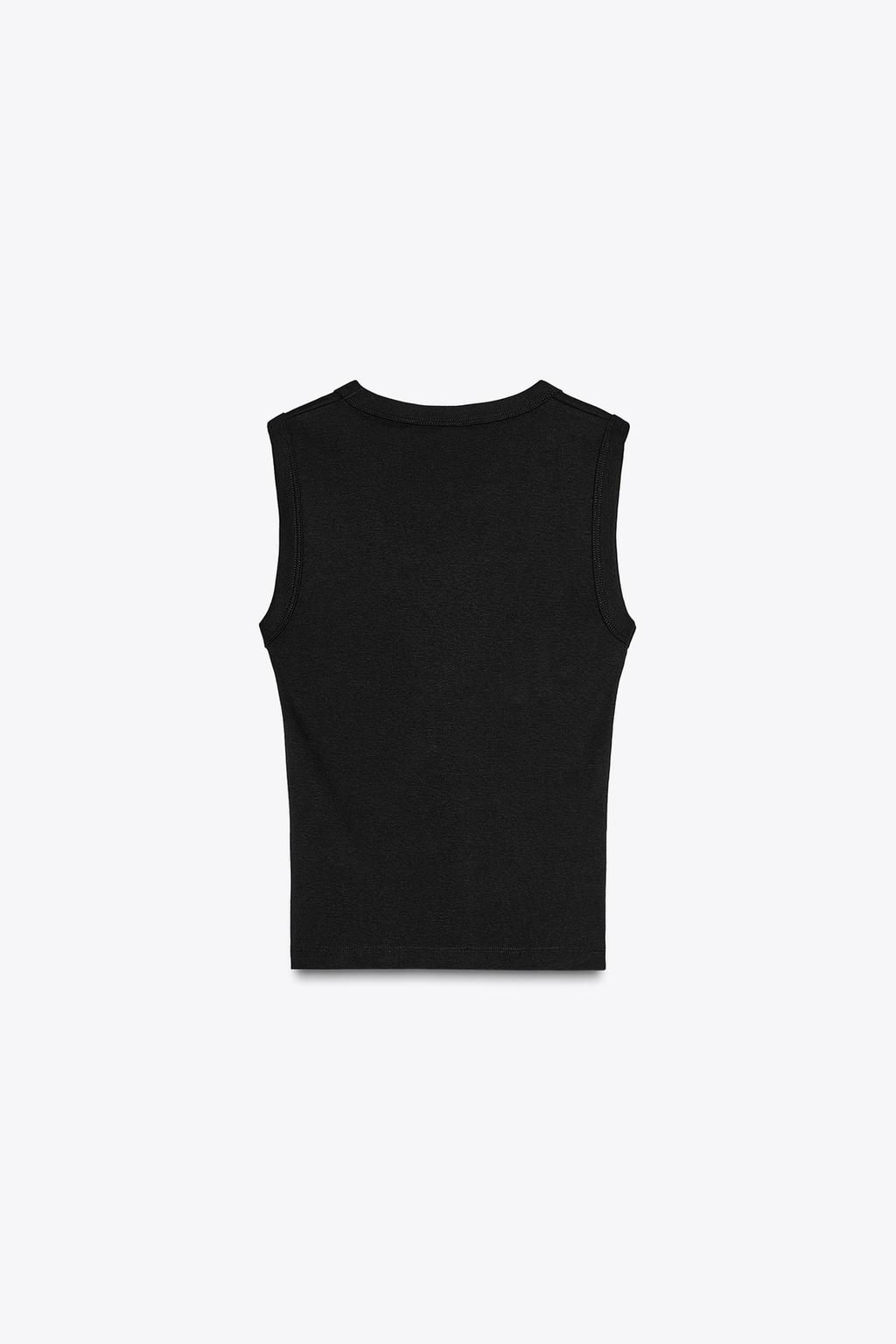 V-NECK TOP - Zara фото 4