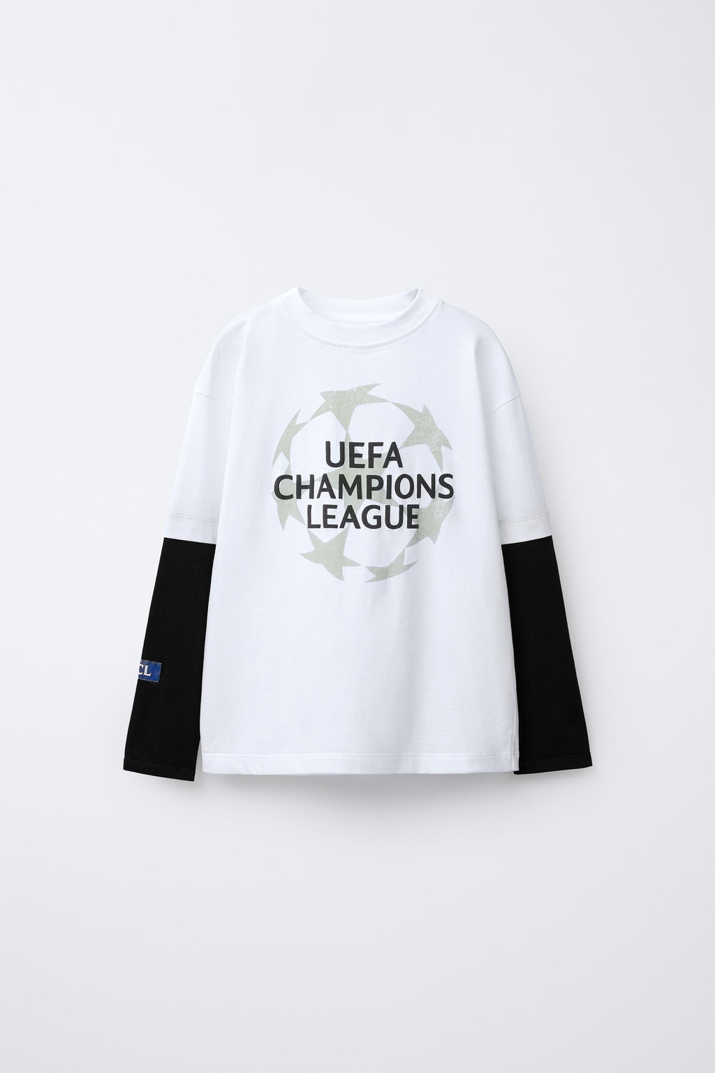 UEFA CHAMPIONS LEAGUE ® DOUBLE SLEEVE T-SHIRT