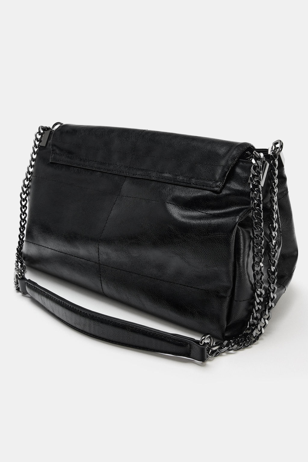 Сумка на плечо Zara Solapa Rock черная