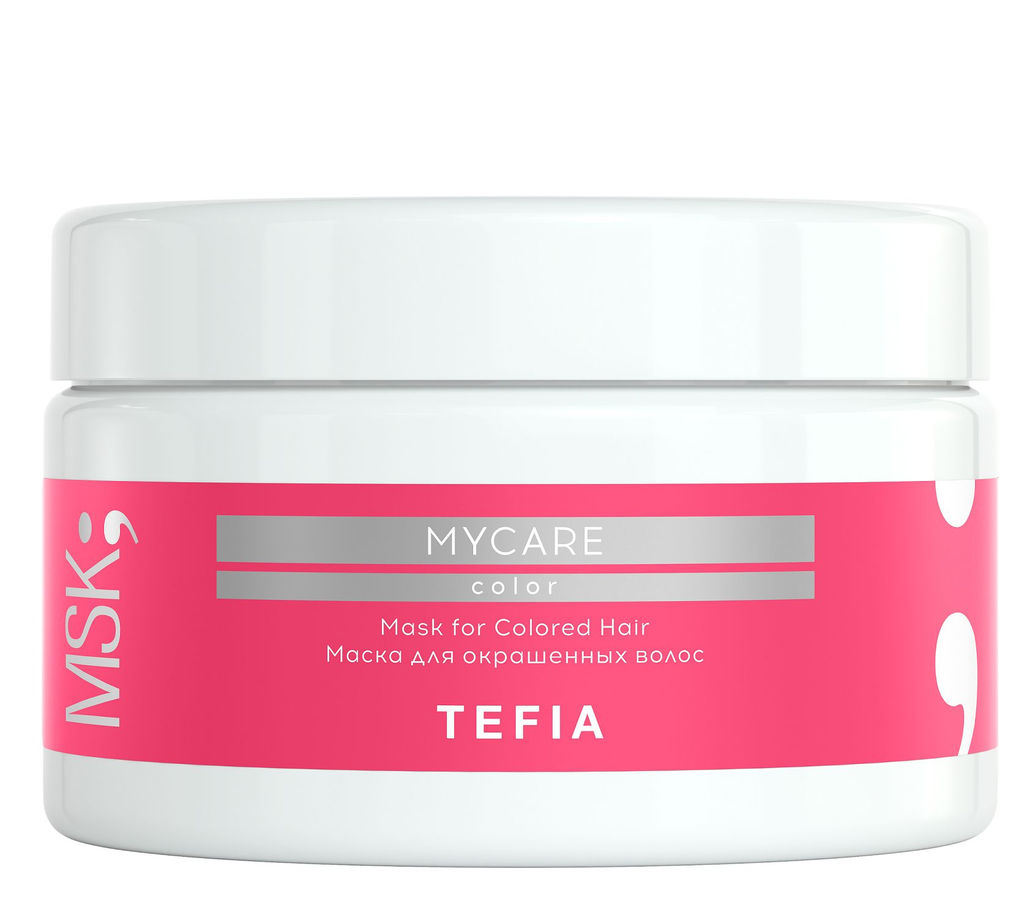 Маска для окрашенных волос COLOR, 250 мл Mycare TEFIA