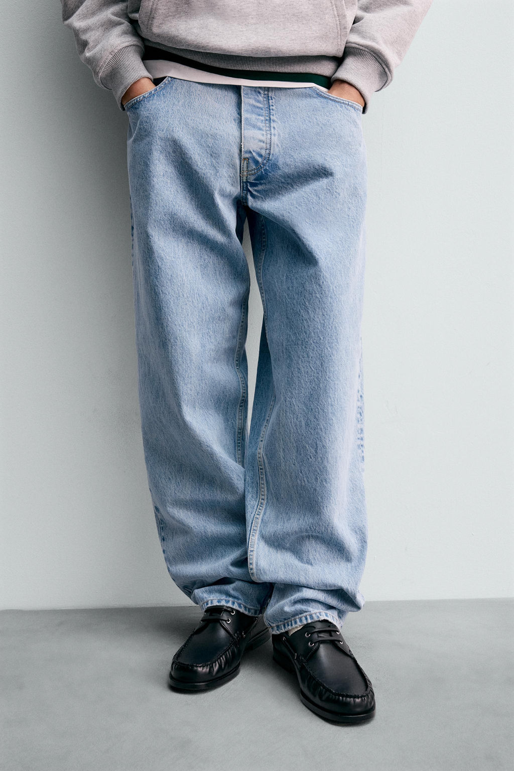 LOOSE TAPERED FIT JEANS CHAMPION® X ZARA  фото 5