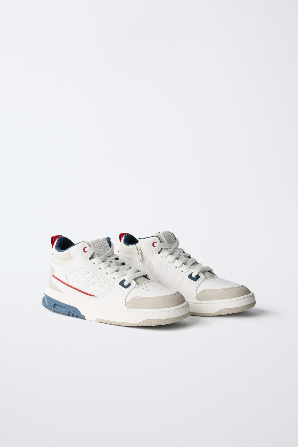 MULTI-PIECE HIGH-TOP SNEAKERS - Zara фото 2