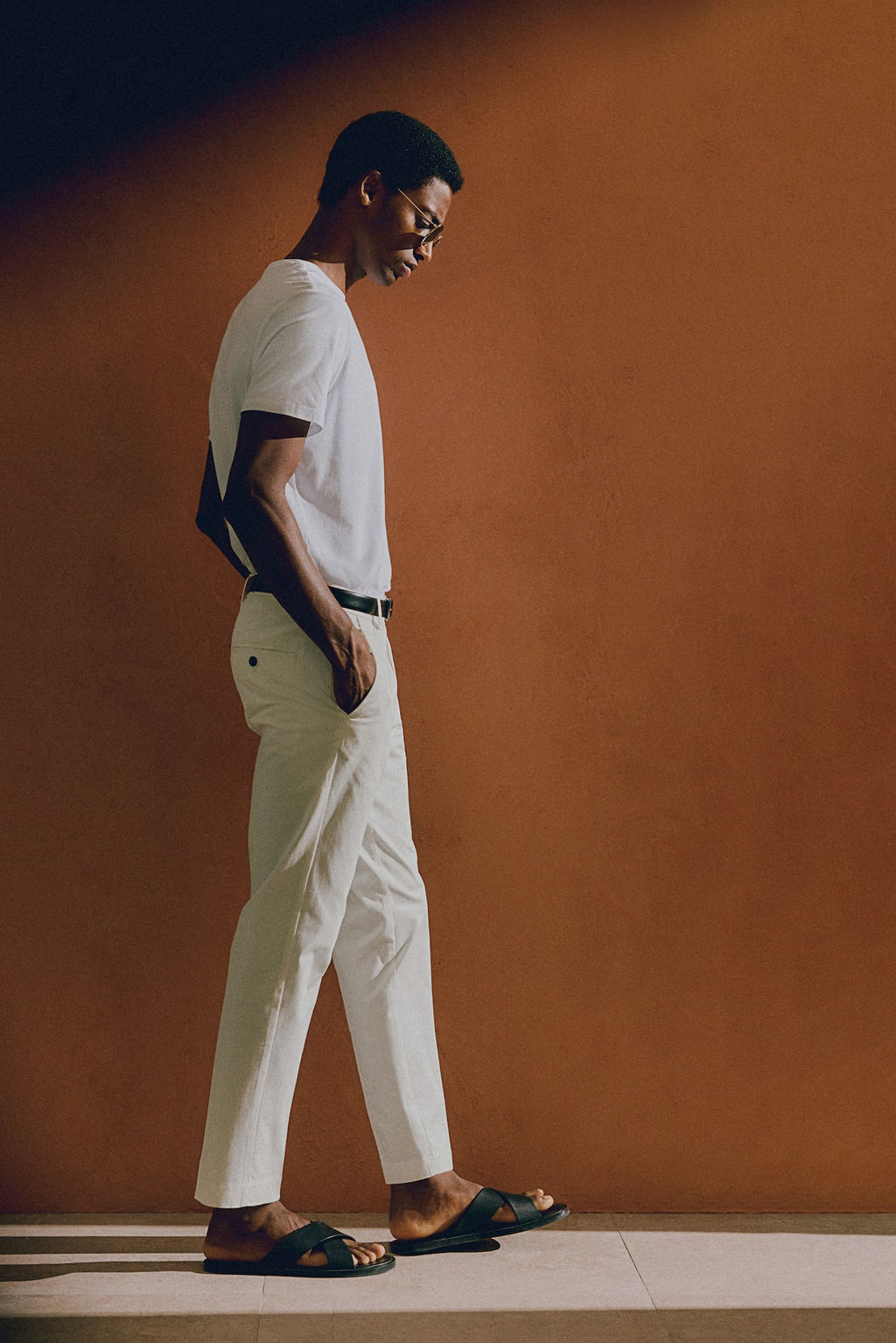 Pantalon de algodon Slim Fit - H&m фото 4