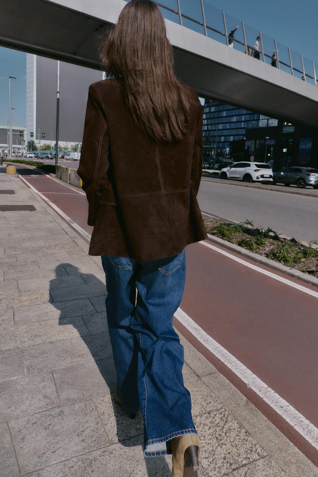 Z1975 RELAXED SLIM LOW-RISE JEANS - Zara фото 3