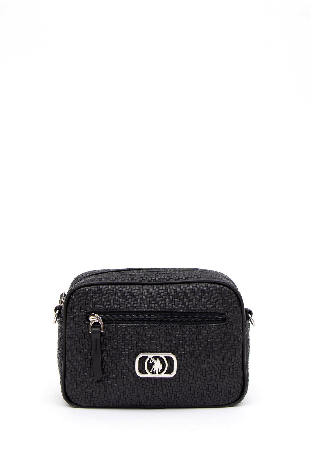 Сумка через плечо U.S. Polo Assn женская черная поливинилхлорид  фото 3