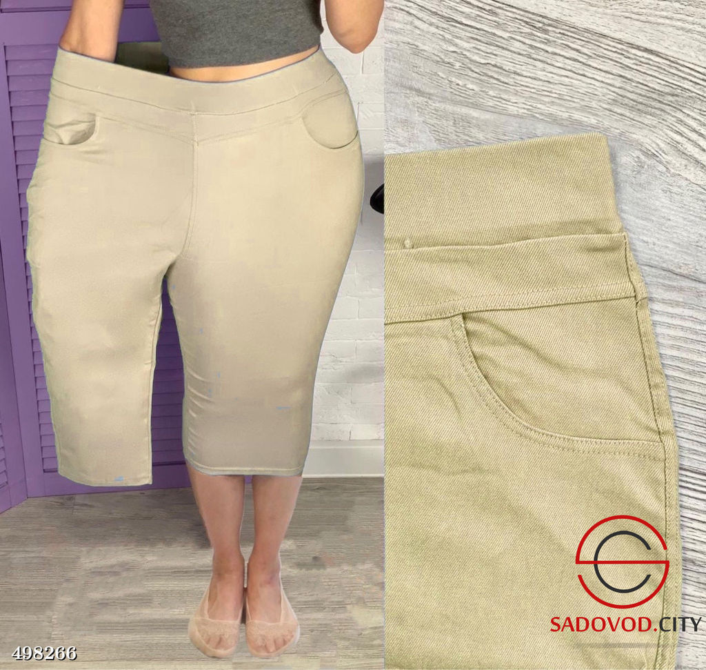 Бриджи женские однотонные - Bruno фото 2