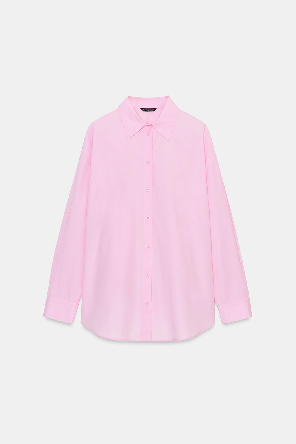 OVERSIZE POPLIN SHIRT - Zara фото 13