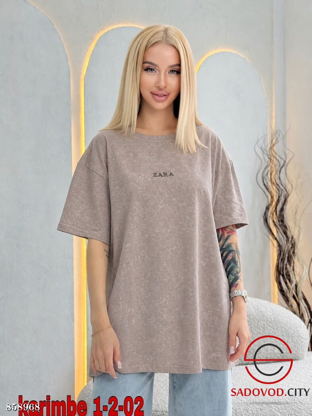 Футболка женская из хлопка - Fiona фото 6