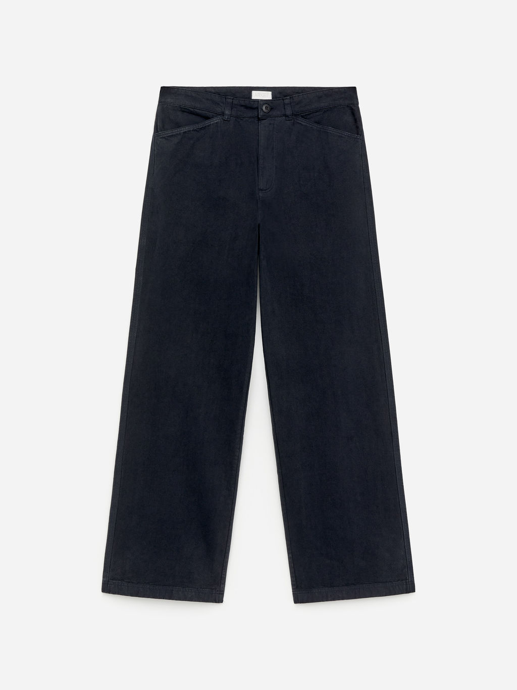 Pantalones de lona relaxed fit - H&m фото 3