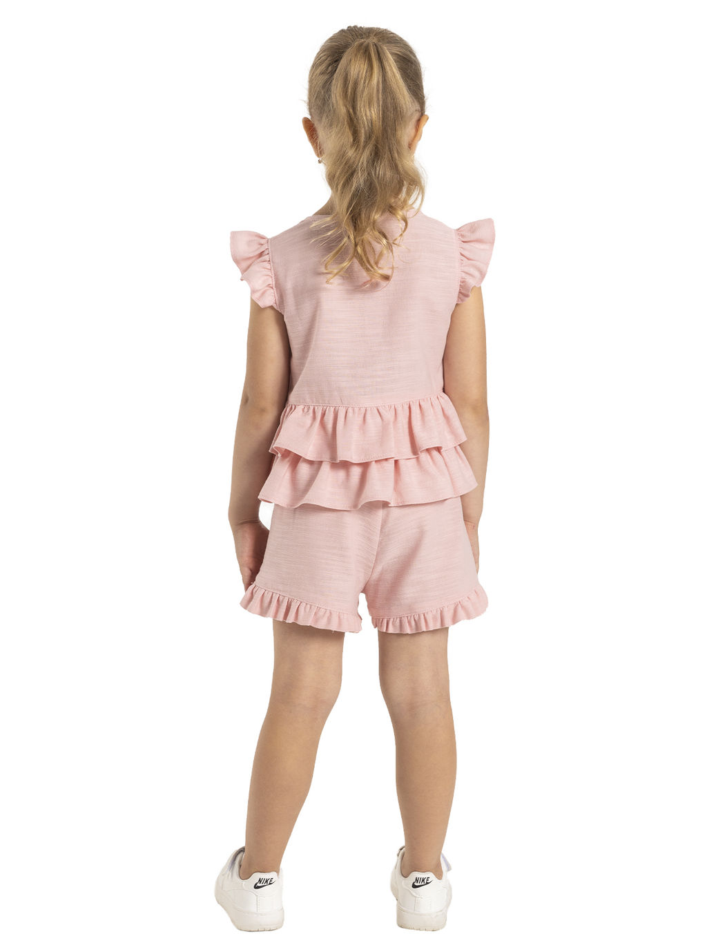 Комп.:блузка,шорты для девочки О56863 - Карамелли фото 2