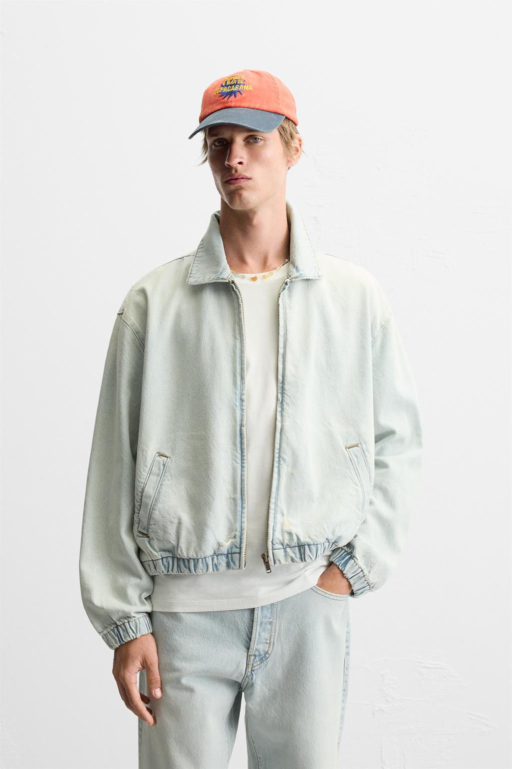 OVERDYED DENIM JACKET - Zara фото 2