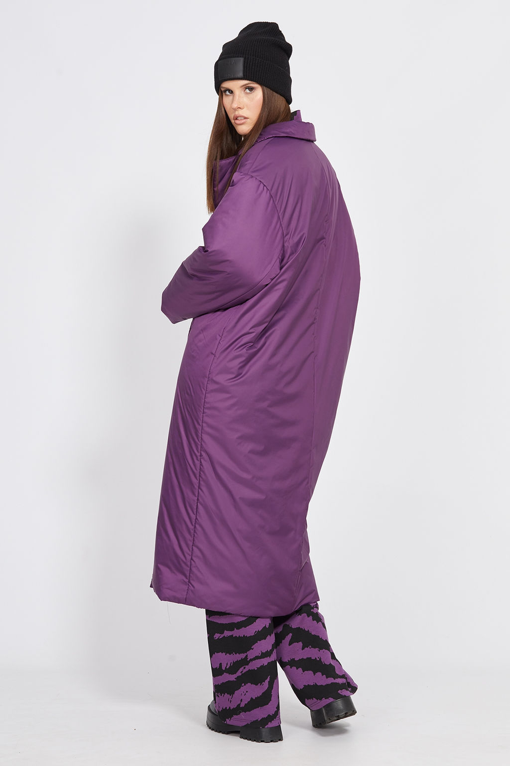 Пальто ежевика - Eola фото 7