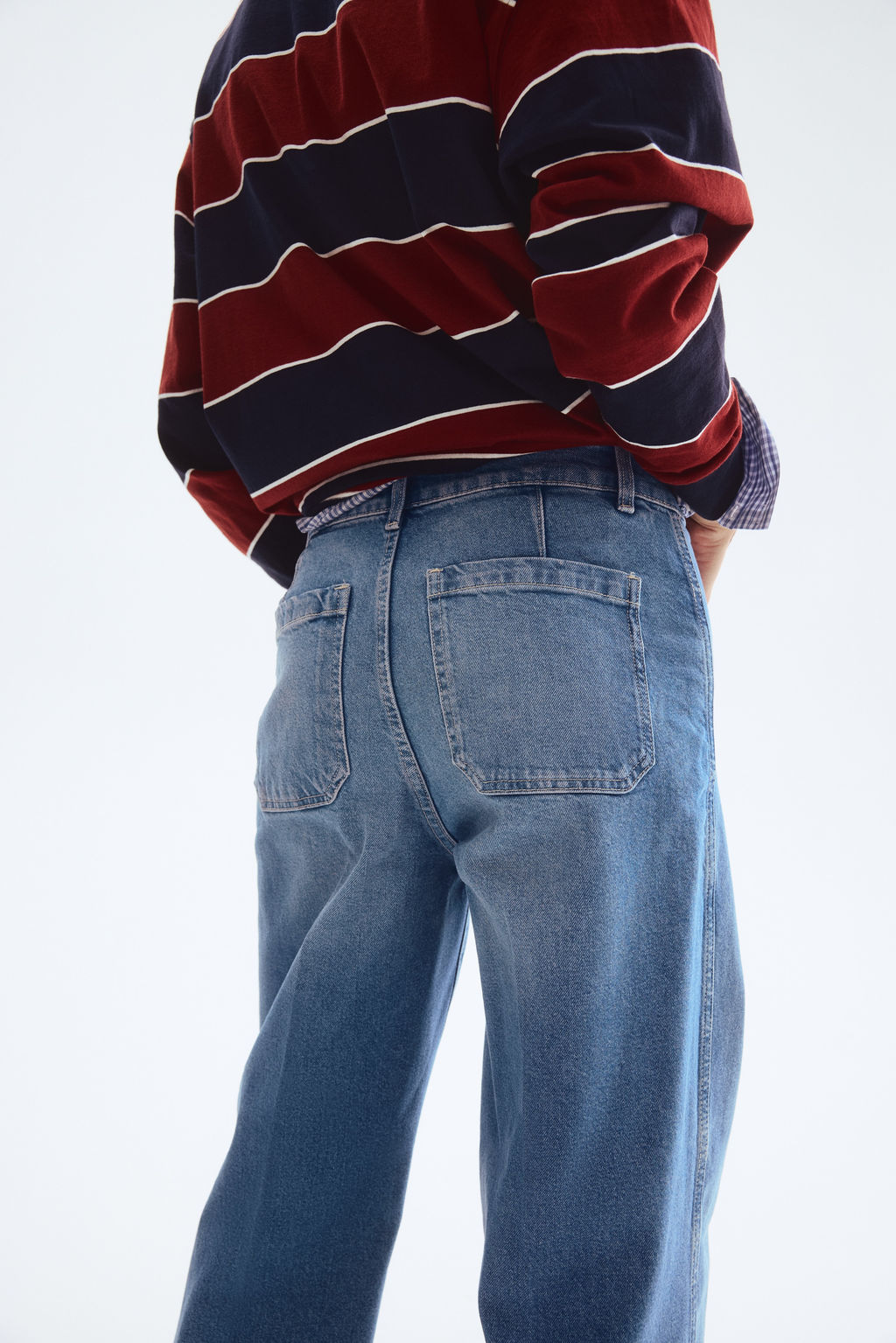 Wide High Jeans - H&m фото 16