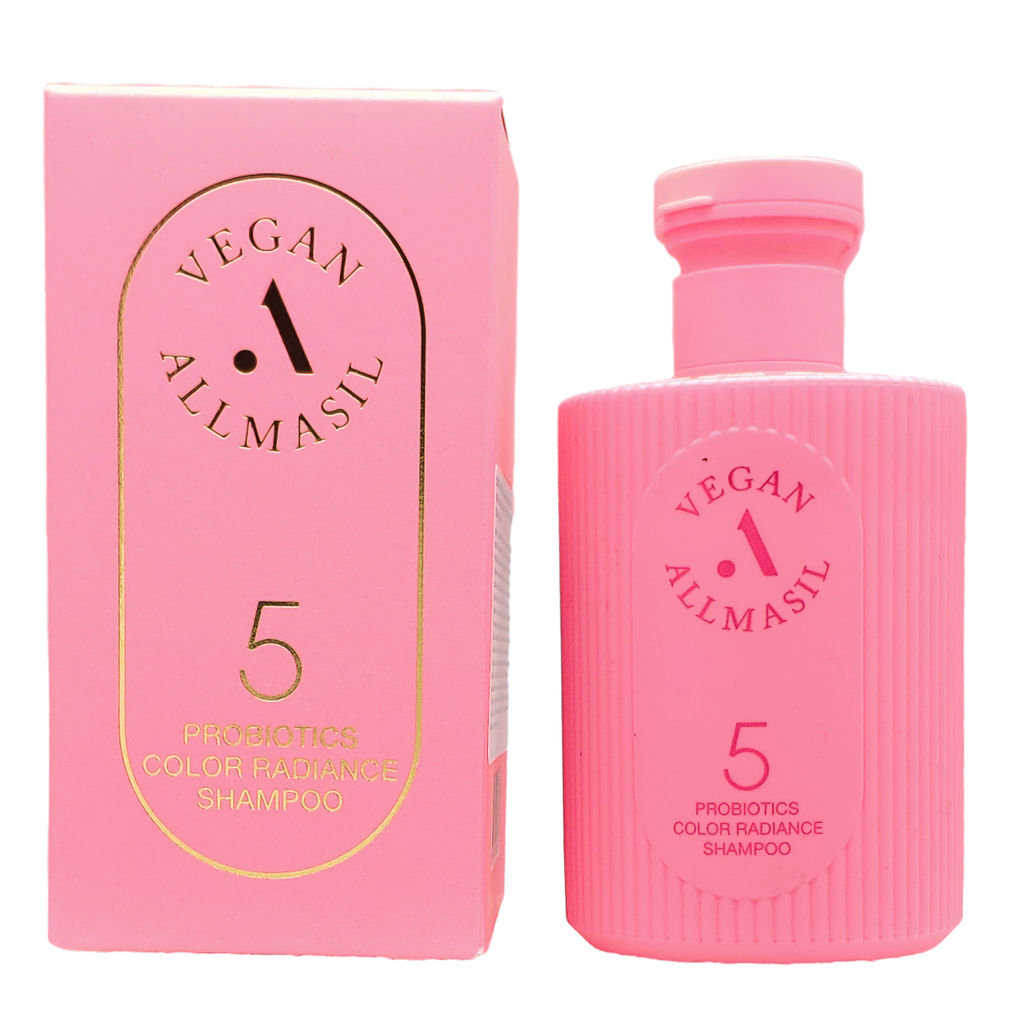 AllMasil Шампунь для окрашенных волос с пробиотиками защита цвета / Vegan 5 Probiotics Color Radiance Shampoo, 150 мл