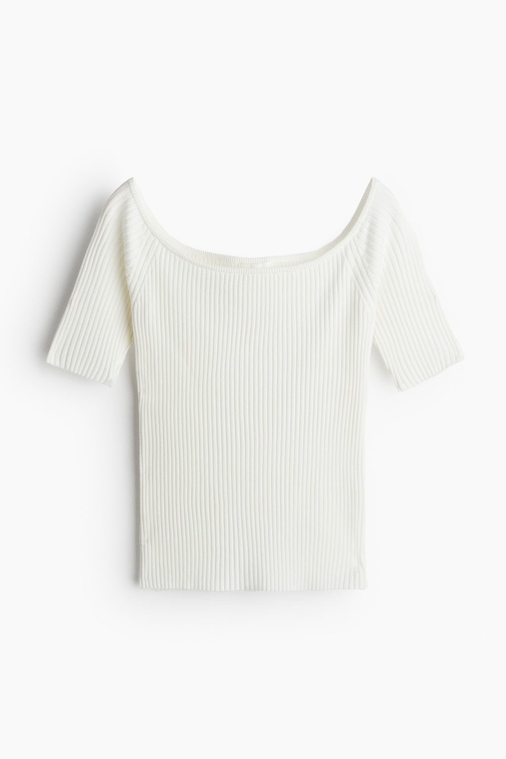 Top off-the-shoulder en punto de canale - H&m фото 6